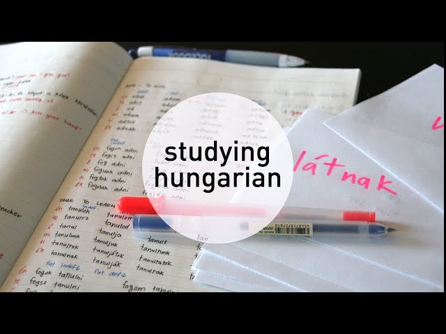 Study with me: Hungarian study routine 🇭🇺  Tanulj magyarul velem