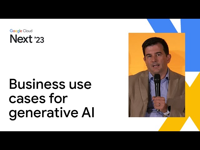 Common business use cases for generative AI