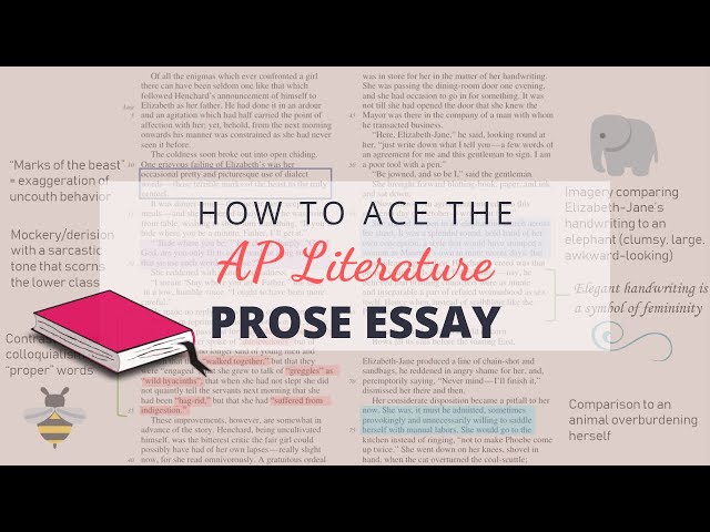 How to Ace the AP Literature Prose Essay