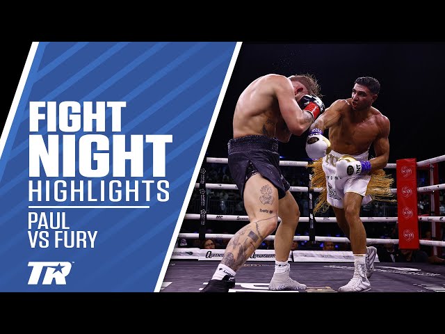 Tommy Fury Upsets Jake Paul By Split Decision | FIGHT HIGHLIGHTS