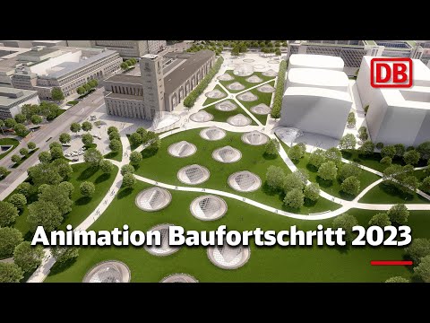 Animation Baufortschritt Stuttgart 21