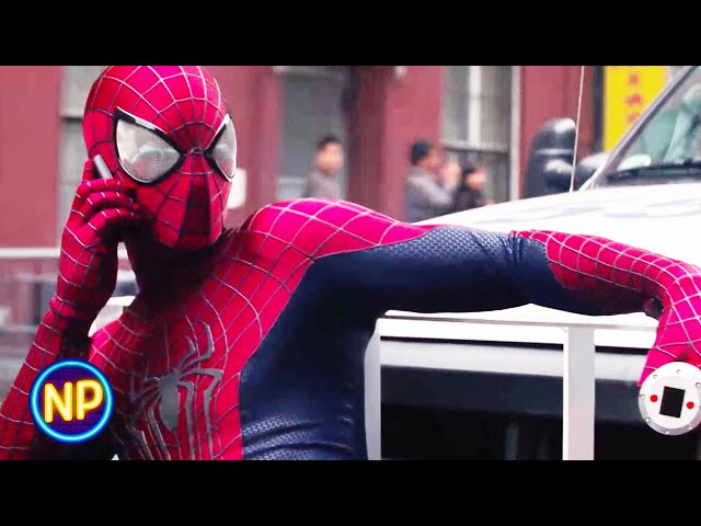 The Amazing Spider Man 2 | Rhino Plutonium Heist and Graduation