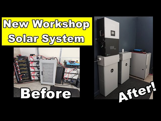 Rebuilding my Workshop Offgrid Solar System and New Workshop Updates