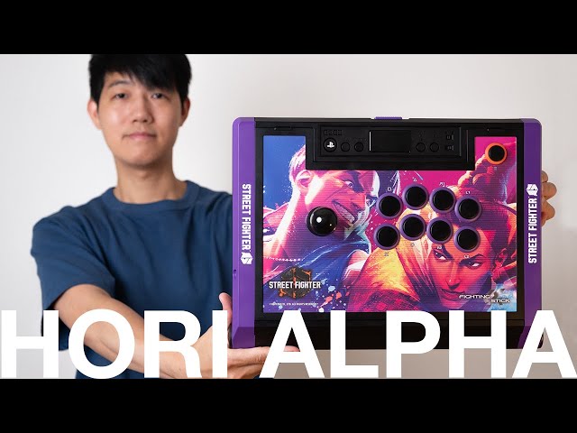 Hori Alpha Arcade Stick SF6 Edition Unbox Review