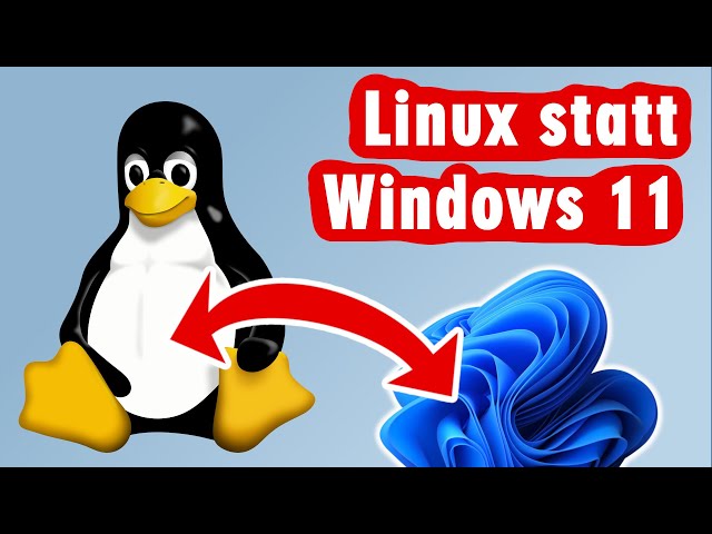 Linux statt vorinstalliertem Windows 11 - Dual Boot installieren - Linux Mint Alternative - Download