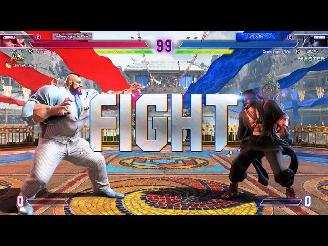 Street Fighter 6 🔥 Snake Eyez (ZANGIEF) VS RASHID and KIMBERLY 🔥 Ranked Match 🔥 SF6 [2K ACTION]