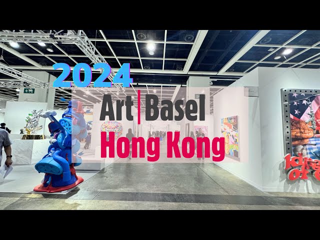 Walk around Art Basel Hong Kong 2024!