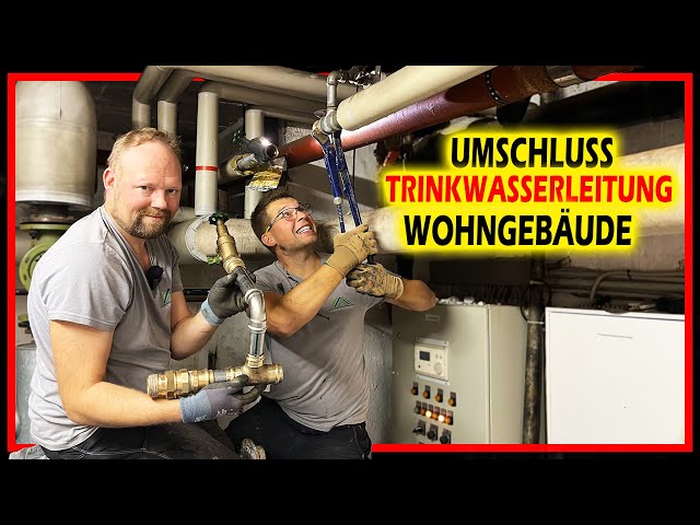 TRINKWASSER UMSCHLUSS - Extreme Rostablagerung im Rohr! | Home Build Solution