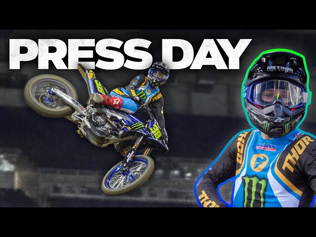 Detroit Press Day | Haiden Deegan | Huck and Mookie Compare Fish!