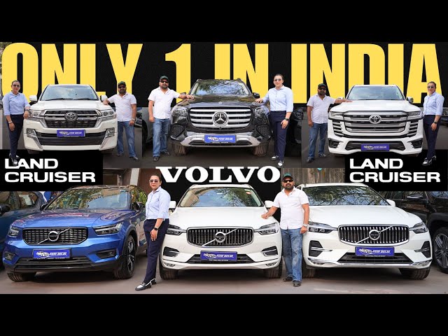 Luxury Cars Grand SALE 🔥 Land Cruiser , GLS450 Only 500 KM Driven , GLE300d , Volvo , XC40 , XC60🔥
