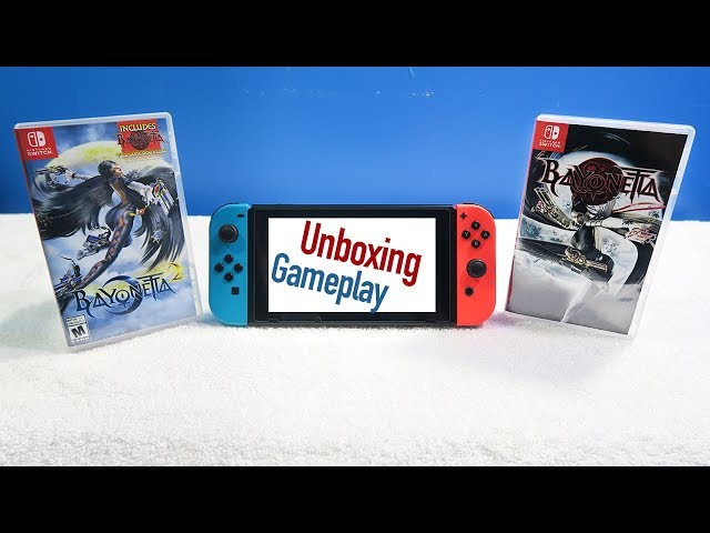 Nintendo Switch: BAYONETTA 1 & 2 Unboxing & Gameplay!