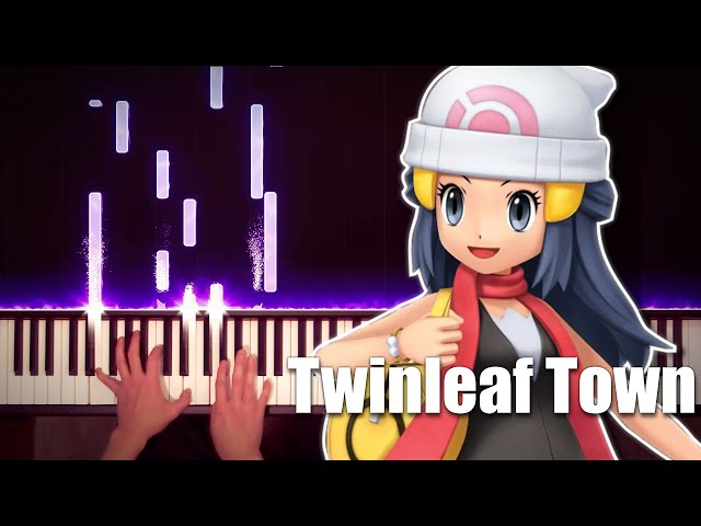 Pokémon Diamond and Pearl Twinleaf Town Theme Piano (Nostalgia)