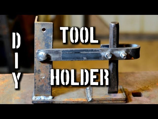 "Extra Hand" DIY Tool Holder: Fantastic Anvil Tool for Hot Punching Steel or Hot Cutting