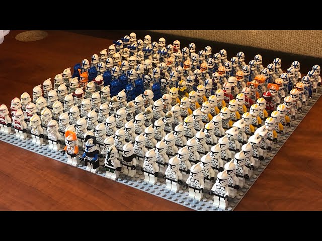 Massive LEGO Star Wars Clone Army 225+ | May 4th 2024!