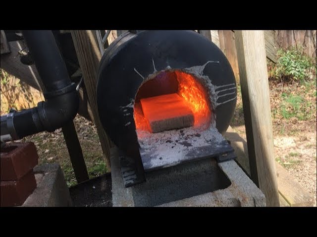 My new ribbon burner forge