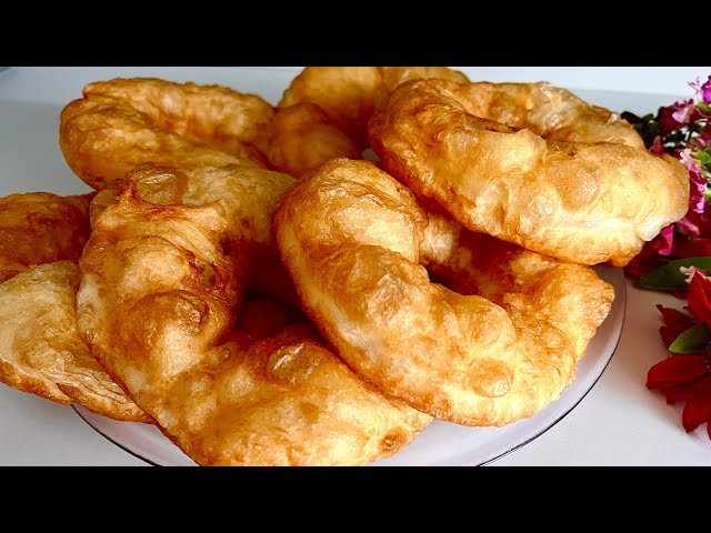 Just flour and hot water and prepare this delicious recipe ! WITHOUT EGGS and WITHOUT MILK , ASMR
