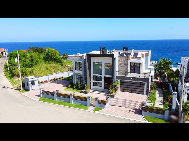 Touring an Ultra Modern Jamaica Beach House for Sale | St. Mary, Jamaica