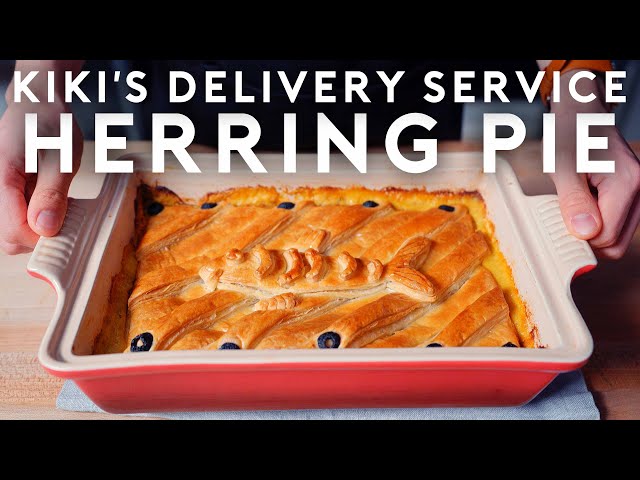 Herring and Pumpkin Pot Pie from Kiki's Delivery Service | Anime with Alvin Zhou