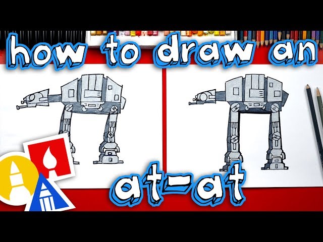 How To Draw An AT-AT Walker From Star Wars