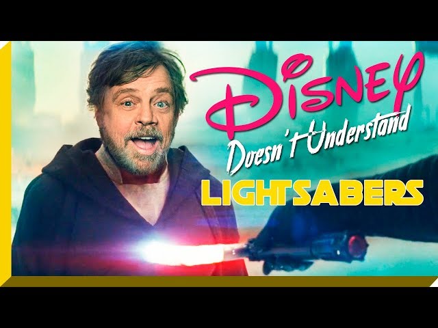 Disney Doesn't Understand Lightsabers