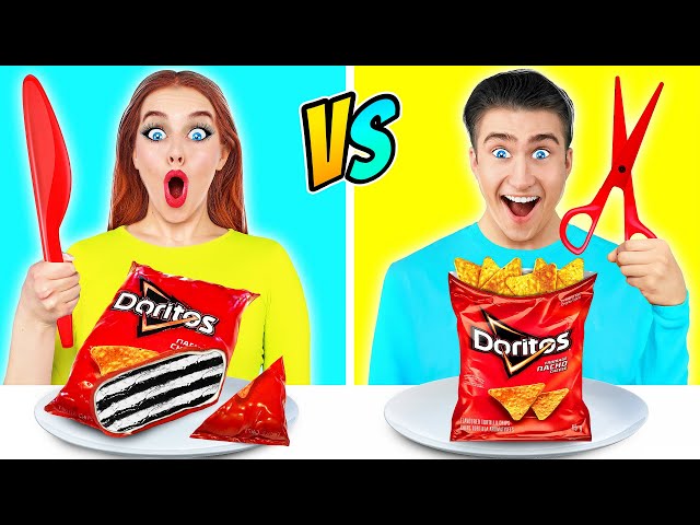 CAKE VS REAL FOOD CHALLENGE | Eating Only Cakes Look Like Everyday Objects! By Multi Do Challenge