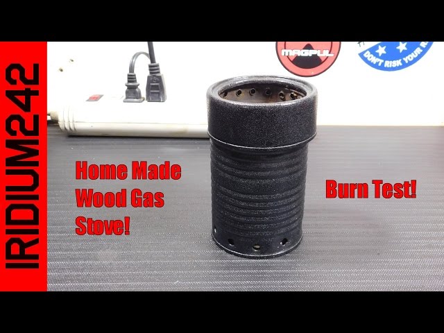 Home Made Wood Gas Stove