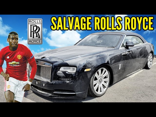 COMPLETELY WRECKED £200,000 ROLLS ROYCE RESTORATION