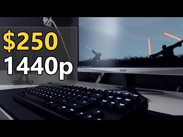 $250 IPS Monitor for Gaming | Acer G257HU Review
