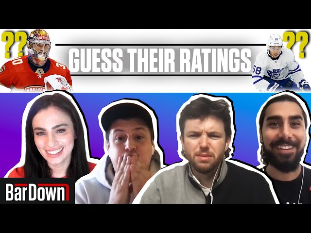 ARE YOU ABLE TO GUESS THEIR NHL22 PLAYER RATINGS??