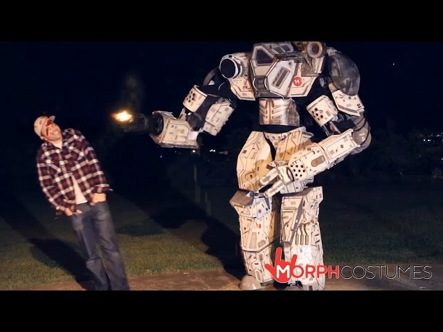 HUGE killer robot- How it's made- MorphLabs
