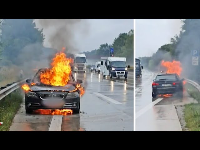 Autobrände – warum die Behörde nicht so genau hinschaut | mex