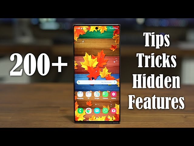 Galaxy Note 10 Plus - 200+ Tips, Tricks and Hidden Features (ULTIMATE GUIDE)