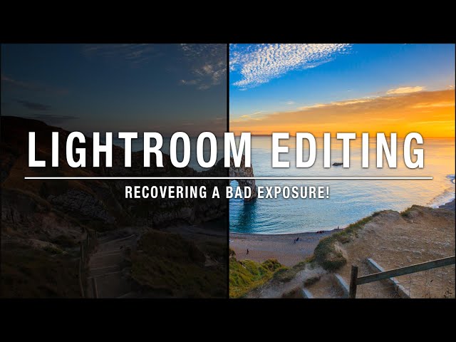 Lightroom Editing – Recovering a bad exposure!