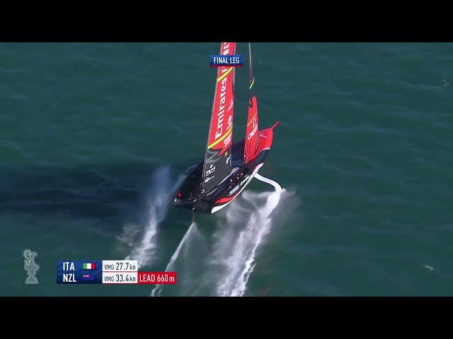 ETNZ win the 36th America's Cup as commentated by Peter Montgomery