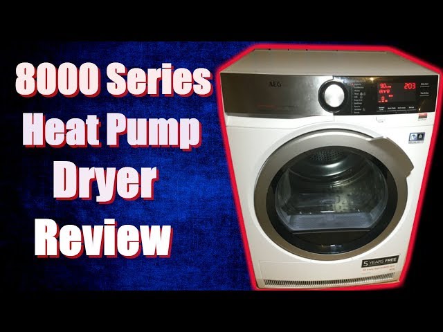 AEG 8000 Series T8DEC946R Tumble Dryer Review & Demonstration