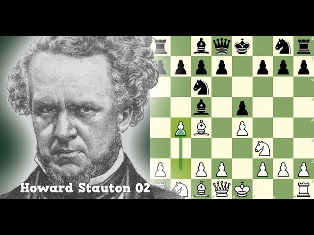 A menina dos olhos de Bobby Fischer | Howard Staunton vs John Cochrane (1842)