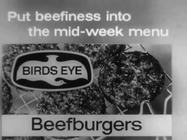 Birds Eye Beefburger Ad - Mid Week Menu