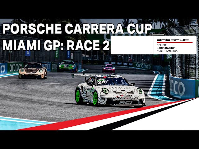 Porsche Carrera Cup North America 2024 | Race Two | Miami Grand Prix