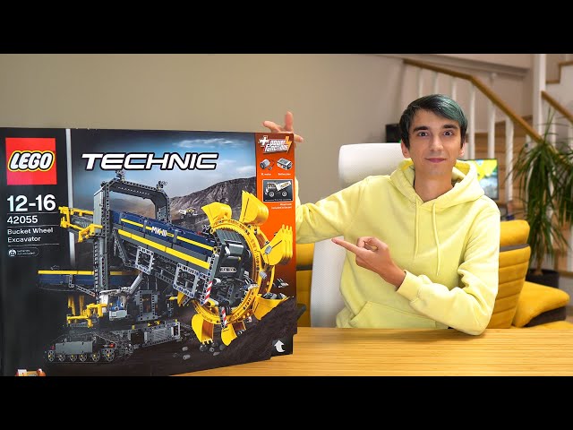 LEGO Technic Bucket Wheel Excavator 42055 Speed Build