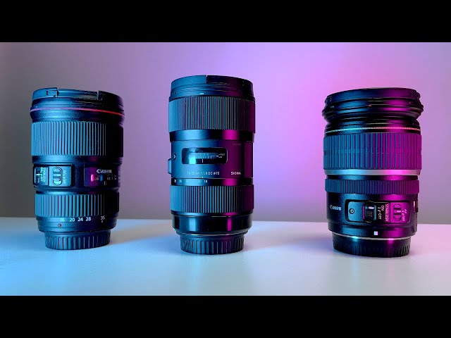 Das Sigma 18-35mm & Canon 17-55mm oder Canon 16-35 mm. Welche EF Optik 2021 zur Blackmagic 6k Pro ?