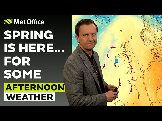 30/04/24–Unsettled west, sunshine in the east – Afternoon Weather Forecast UK – Met Office Weather