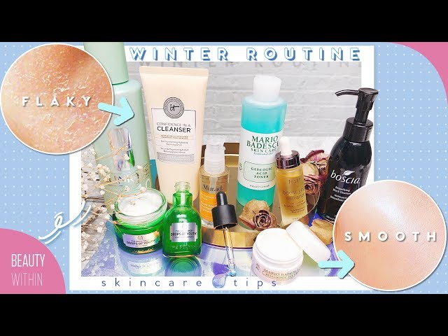 ❄️Winter Skin Care Routine for Clear Skin: Dry, Sensitive & Oily Skin Types ❄️