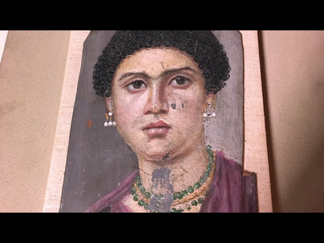 Painting Roman period mummy portraits