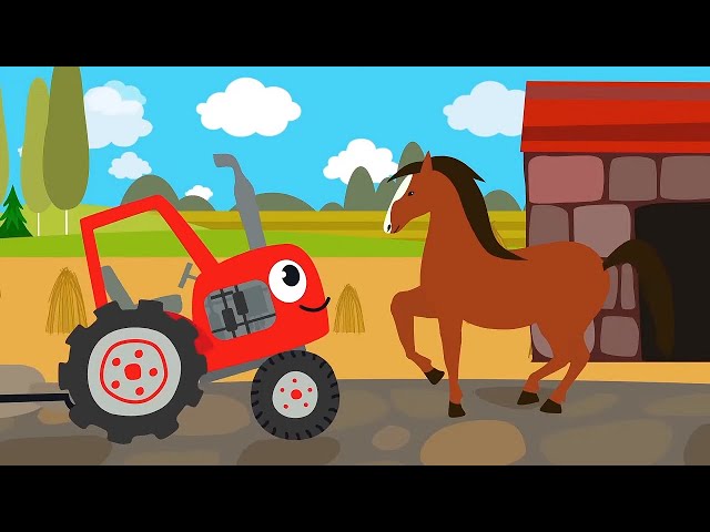 Lieder für Kinder über Autos, Tiere, Essen – Cartoons für Kinder