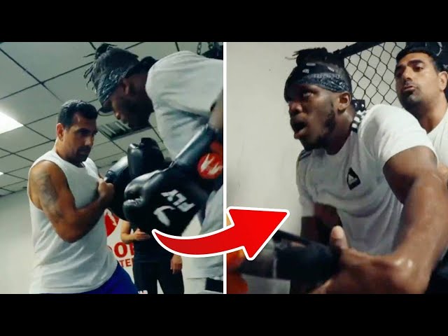 KSI PASSES OUT In NEW INSANE Training Footage