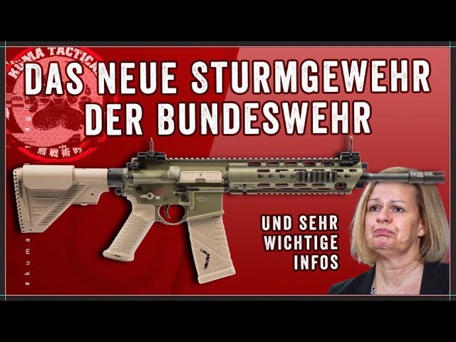 Heckler & Koch G95A1 & G95KA1 - Es ist entschieden, das neue Sturmgewehr der Bundeswehr