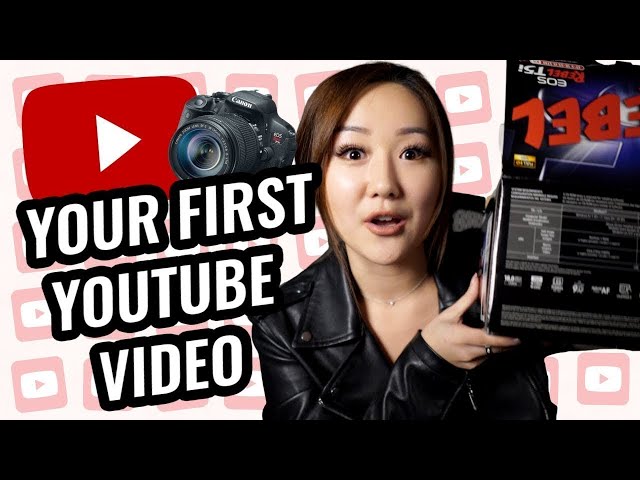 How to Prepare for your FIRST YouTube video
