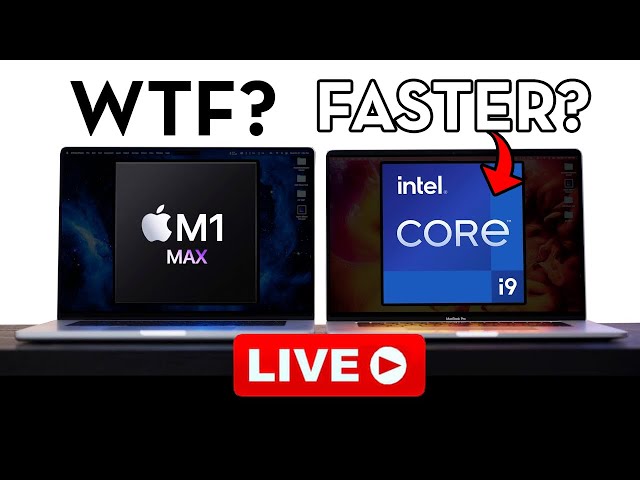 Why is Intel i9 BEATING the M1 Max MacBook in THIS test?