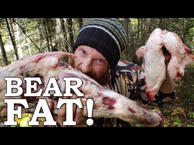Cooking Bear Meat in Bear Fat
