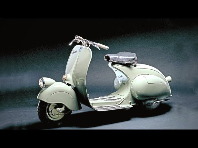 The Vespa was designed by a man who hated Motorcycles